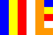 Flagge des Buddhismus